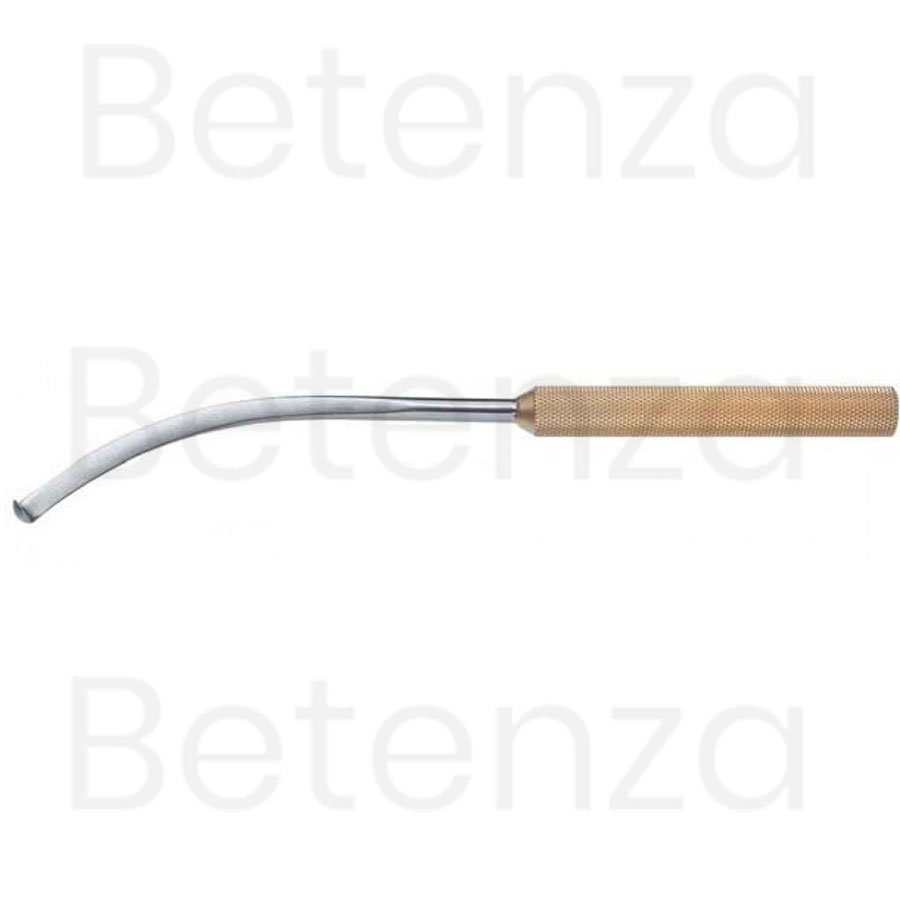 Daniel Endoscopic Forehead Nerve Retractor, Curved Right, 17cm9¾”