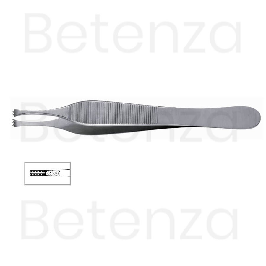 Beasley-Babcock Forceps, 4.75  in (12cm), 3.5mm Tips