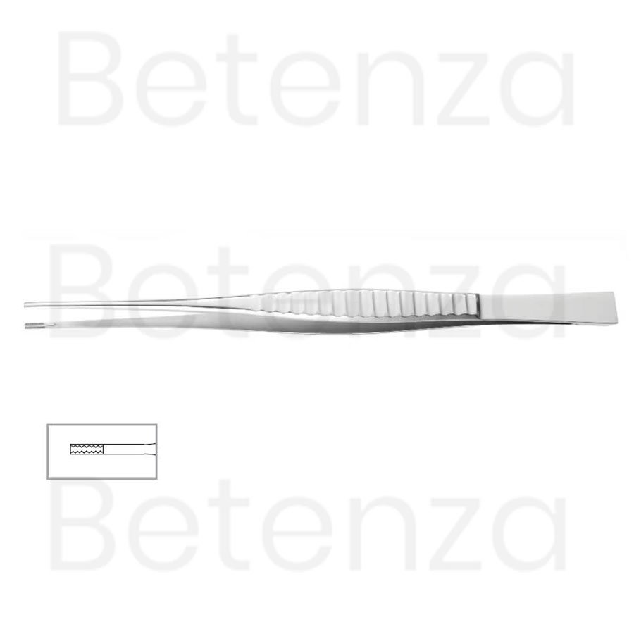 Cushing-Brown Forceps, 7 in (18cm), Brown Teeth