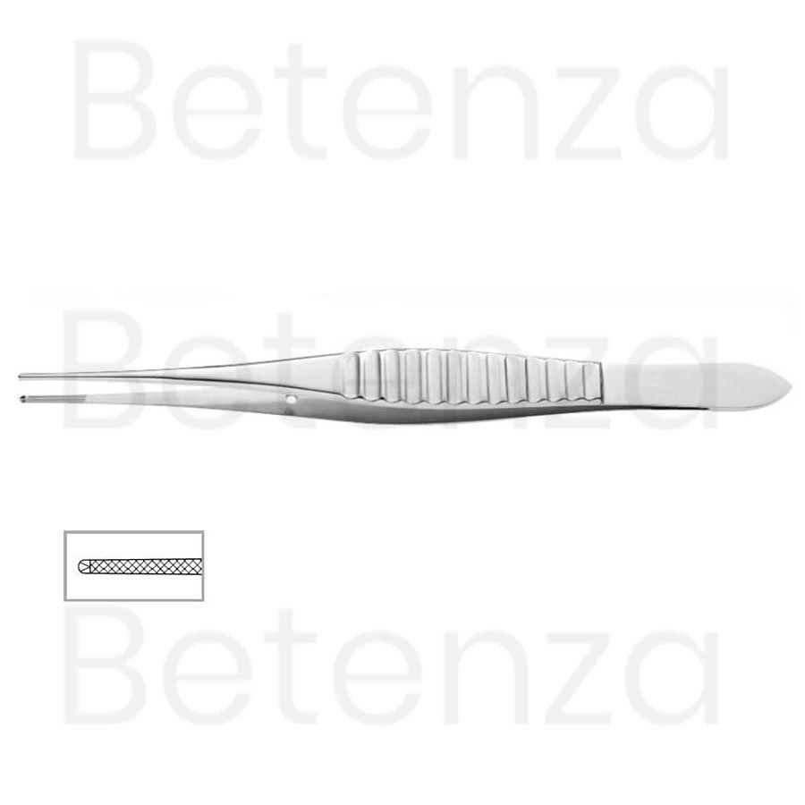 Gillies Dissecting Forceps, 6 in (15cm), Serrated Jaw, 1×2 Teeth